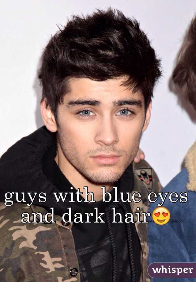 How to make blue eyes pop for guys